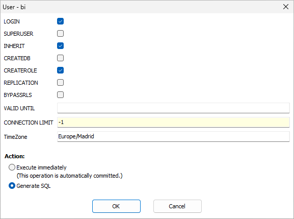 Editing user in Database Tour