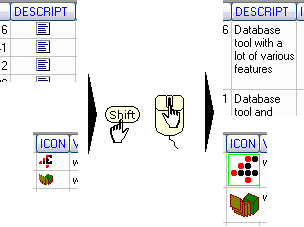 Increasing row heights