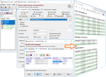 Export several tables to one file