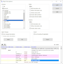 Table and Column Descriptions