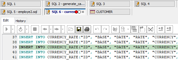 Виконання багатокомандного скрипта SQL